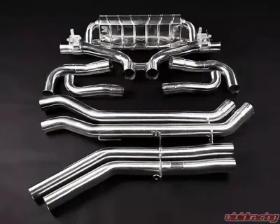 Capristo Exhaust Valved Exhaust w/ Mid-Silencer Spare for OEM Tips (OE Actuators) Lamborghini Urus/S 2018+ - 02LA11203024