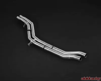 Capristo Exhaust Valved Exhaust w/ Mid-Silencer Spare for OEM Tips (OE Actuators) Lamborghini Urus/S 2018+ - 02LA11203024