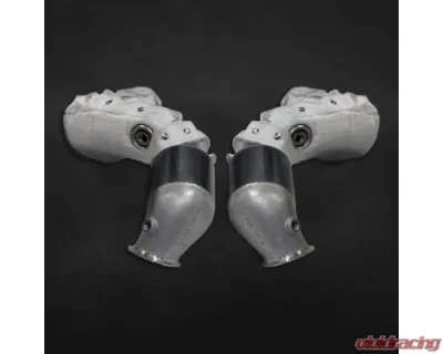 Capistro Exhaust Race Downpipes with Heat Blankets Aston Martin Vantage | AMR M177 2018-2024 - 02AM050030CD
