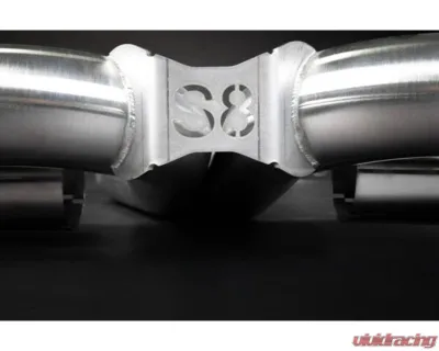 Capristo Exhaust Valved Catback Exhaust System w/OE Actuators Capristo Tips Audi S8 D5 - 02AU09403014