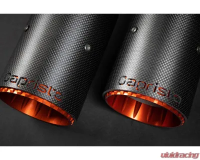 Capristo Exhaust Valved Catback Exhaust System w/OE Actuators Capristo Tips Audi S8 D5 - 02AU09403014