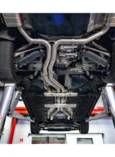 Capristo Exhaust Valved Catback Exhaust System w/OE Actuators Capristo Tips Audi S8 D5                                     - 02AU09403014 - Image 6