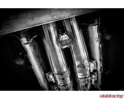 Capristo Exhaust Valved Catback Exhaust System w/OE Actuators Capristo Tips Audi S8 D5 - 02AU09403014