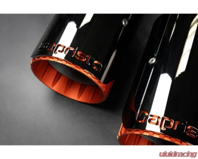 Capristo Exhaust Valved Catback Exhaust System w/OE Actuators Capristo Tips Audi S8 D5 - 02AU09403014