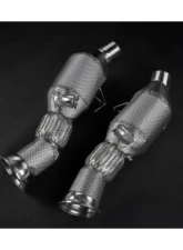 Capistro Exhaust 250 Cell Sport Cat Downpipes Ferrari 296 GTB | GTS 2021-2025                                     - 02FE13803002 - Image 2