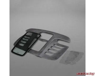 Capistro Exhaust Primed Top | Clear Gloss Bottom Carbon and Glass Bonnet Raw Ferrari 458 Spider 2011-2015 - 03FE004100063L
