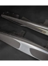 Capistro Exhaust Carbon Fiber Side Skirts with Small Fin Ferrari Roma 2020+                                     - 03FE13010004 - Image 4