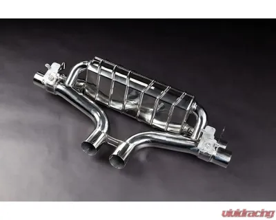 Capristo Exhaust Valved Exhaust w/ Middle Silencer Spare and Carbon Tips (OE Actuators) Lamborghini Urus/S 2018+ - 02LA11203023