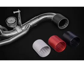 Capristo Exhaust OE Actuators Valved Exhaust w/ Blue Carbon Tips Aston Martin Vantage | AMR M177