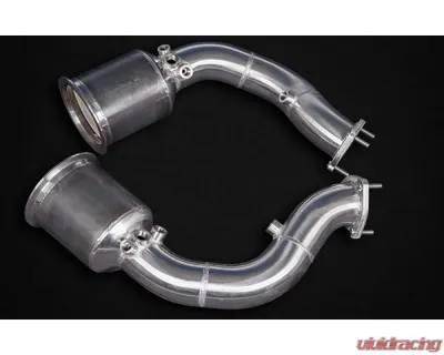 Capristo Exhaust 250 Cell Sports Cat Downpipes Audi RSQ8 | SQ8 - 02AU11903015