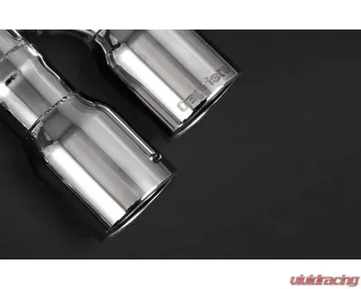 Capristo Exhaust ECE Valved Mufflers w/ Stainless Steel Tips BMW 550i F10 - 02BM00903008