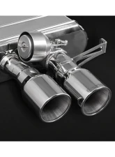 Capristo Exhaust ECE Valved Mufflers w/ Stainless Steel Tips BMW 550i F10                                     - 02BM00903008 - Image 2