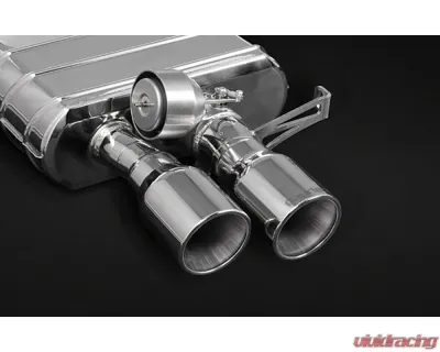 Capristo Exhaust ECE Valved Mufflers w/ Stainless Steel Tips BMW 550i F10 - 02BM00903008