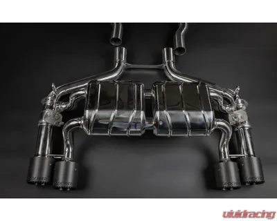 Capristo Exhaust OE Acutators Valved Exhaust w/ Mid-Silencer & Wicrom Tips BMW M2 Competition | CS F87 - 02BM09903020