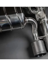 Capristo Exhaust OE Acutators Valved Exhaust w/ Mid-Silencer, OPF Race & Wicrom Tips BMW M2 Competition | CS F87                                     - 02BM09903030 - Image 3