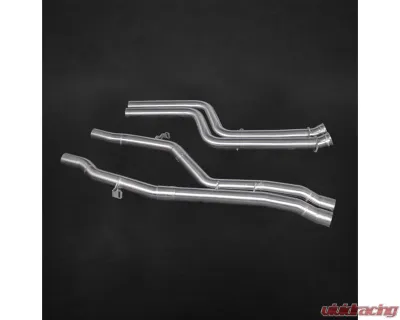 Capristo Exhaust OE Acutators Valved Exhaust w/ Mid-Silencer, OPF Race & Wicrom Tips BMW M2 Competition | CS F87 - 02BM09903030