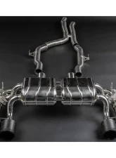 Capristo Exhaust OE Acutators Valved Exhaust w/ Mid-Silencer, OPF Race & Wicrom Tips BMW M2 Competition | CS F87                                     - 02BM09903030 - Image 4