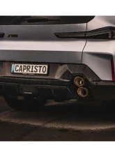Capristo Exhaust OE Actuators Valved Exhaust System w/ Red & Wicrom Tips BMW XM                                     - 02BM13403001-R - Image 3