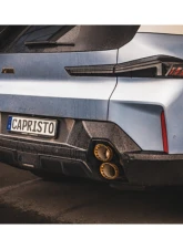 Capristo Exhaust OE Actuators Valved Exhaust System w/ Red & Wicrom Tips BMW XM                                     - 02BM13403001-R - Image 4