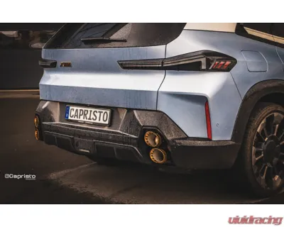 Capristo Exhaust OE Actuators Valved Exhaust System w/ Gold & Wicrom Tips, Mid-Pipes & 200 Cell OPF/GPF Replacements BMW XM - 02BM13403002-G