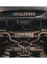 Capristo Exhaust OE Actuators Valved Exhaust System w/ Gold & Wicrom Tips, Mid-Pipes & 200 Cell OPF/GPF Replacements BMW XM                                     - 02BM13403002-G - Image 4