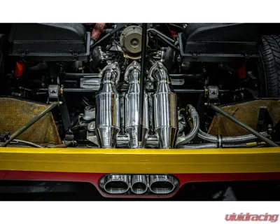Capristo Exhaust CES3 ECE Valved Catback Exhaust Ferrari F40 - 02FE13903001