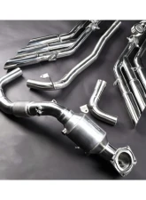 Capristo Exhaust Triple Tip Valved Exhaust w/ 250 Cell Sport Cat Downpipes Jeep Wrangler 4xe                                     - 02JE12003002 - Image 3