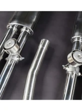 Capristo Exhaust Triple Tip Valved Exhaust w/ 250 Cell Sport Cat Downpipes Jeep Wrangler 4xe                                     - 02JE12003002 - Image 4