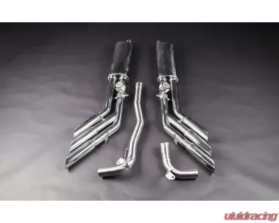Capristo Exhaust Triple Tip Valved Exhaust w/ 250 Cell Sport Cat Downpipes Jeep Wrangler 4xe - 02JE12003002