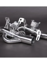 Capristo Exhaust Exhaust System w/ Wicrom Black Chrome End Pipes Maserati MC20                                     - 02MA09203014-B - Image 2