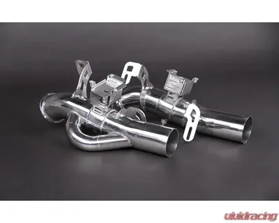 Capristo Exhaust Exhaust System w/ Wicrom Black Chrome End Pipes Maserati MC20 - 02MA09203014-B