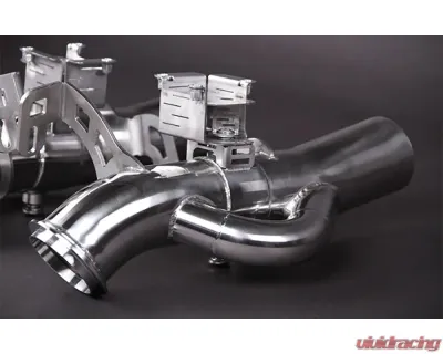 Capristo Exhaust Exhaust System w/ Wicrom Black Chrome End Pipes Maserati MC20 - 02MA09203014-B