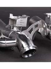 Capristo Exhaust Exhaust System w/ Wicrom Black Chrome End Pipes Maserati MC20                                     - 02MA09203014-B - Image 4