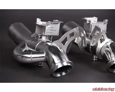 Capristo Exhaust Exhaust System w/ Wicrom Black Chrome End Pipes Maserati MC20 - 02MA09203014-B