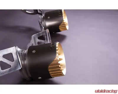 Capristo Exhaust Exhaust System w/ Wicrom Black Chrome End Pipes Maserati MC20 - 02MA09203014-B