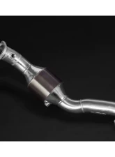 Capristo Exhaust Downpipe with Sports Cats 250 Cell for Mercedes-Benz AMG E63 W212                                     - 02MB02403037 - Image 2