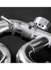 Capristo Exhaust CES3 Valved Exhaust w/ Mid-Pipes Mercedes-Benz AMG SLS Black Series                                     - 02MB03303001BLK - Image 2