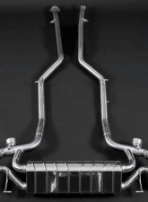 Capristo Exhaust CES3 Valved Exhaust w/ Mid-Pipes Mercedes-Benz AMG SLS Black Series                                     - 02MB03303001BLK - Image 4