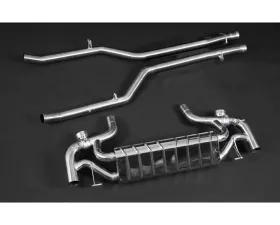 Capristo Exhaust CES3 Valved Exhaust w/ Mid-Pipes Mercedes-Benz AMG SLS Black Series
