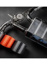 Capristo Exhaust Valved Exhaust System for 2023-2024 Nissan Z RZ34 with Carbon Red Tips                                     - 02NI13603001-CR - Image 6