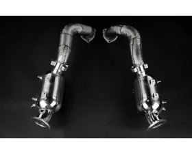 Capristo Exhaust 100 Cell OPF Replacement Pipes Porsche 718 GT4RS
