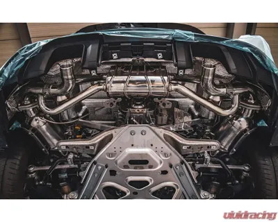 Capristo Exhaust 100 Cell OPF Replacement Pipes Porsche 718 GT4RS - 02PO01003033