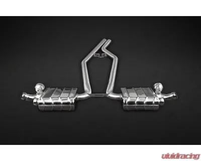 Capristo Exhaust CES3 Valved Exhaust Porsche 958.2 Cayenne | Cayenne S 2015-2018 - 02PO07703019