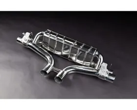 Capristo Exhaust OE Actuators Valved Exhaust w/ Middle Silencer Race & Carbon Black Tips Porsche 536 Cayenne Turbo | Turbo E-Hybrid | GTS 2019+