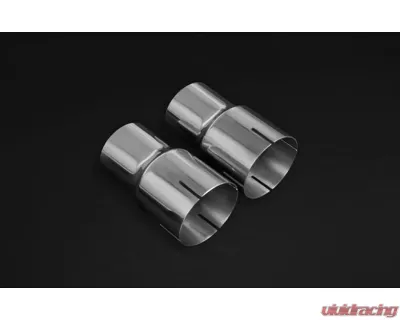 Capristo Exhaust OE Actuators Valved Exhaust w/ Middle Silencer Race & OEM Tips Porsche 536 Cayenne Turbo | Turbo E-Hybrid | GTS 2019+ - 02PO07703040