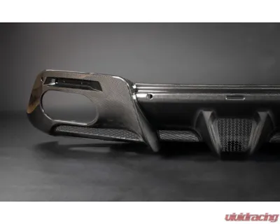 Capristo Exhaust Carbon Fiber Rear Diffuser for Ferrari Roma 2020-2024 - 03FE13010002