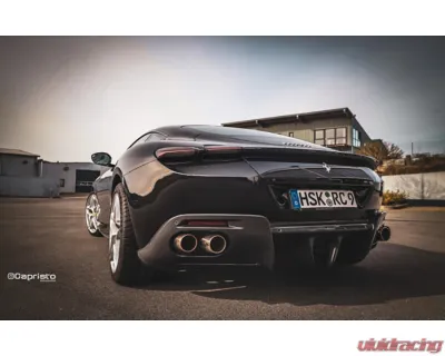 Capristo Exhaust Carbon Fiber Rear Diffuser for Ferrari Roma 2020-2024 - 03FE13010002
