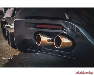 Capristo Exhaust Carbon Fiber Rear Diffuser for Ferrari Roma 2020-2024 - 03FE13010002