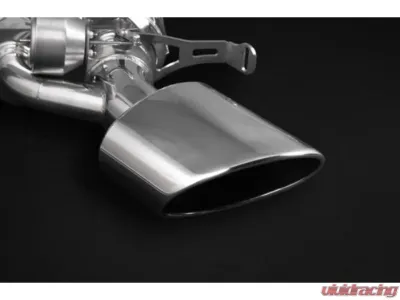 Capristo Exhaust Valved Exhaust System with Mid-Pipes and RS Oval Tips for Audi RS5 F5 - 02AU00503014-B