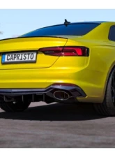 Capristo Exhaust Valved Exhaust System with Mid-Pipes and RS Oval Tips for Audi RS5 F5                                     - 02AU00503014-B - Image 4
